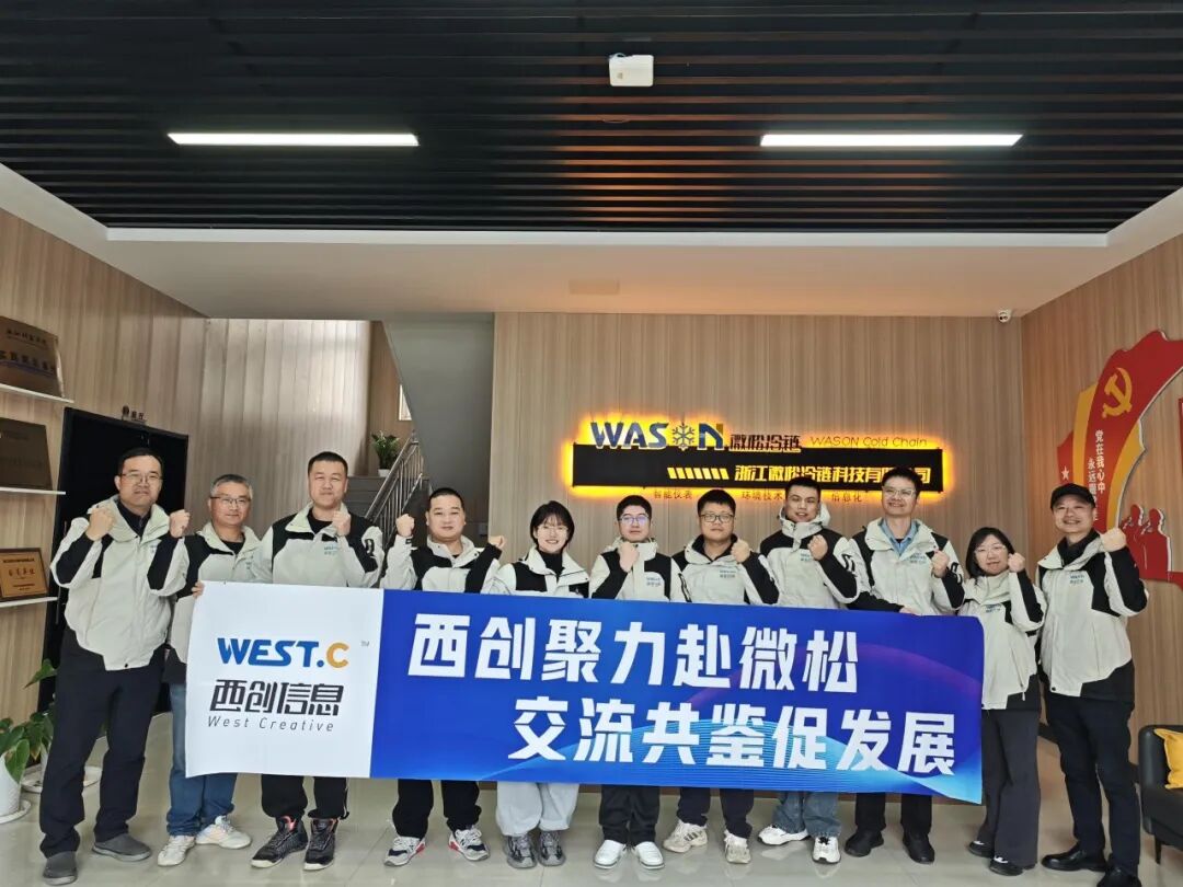 十年同行承初心 协同共启新征程——西创聚力赴微松,交流共鉴促发展